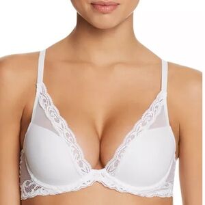 Natori
Feathers Contour Plunge Bra NWOT